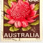 марки Австралии - флора
