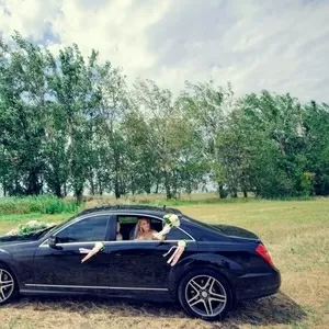 Прокат свадебного автомобиля Mercedes w221 amg в Житомире 