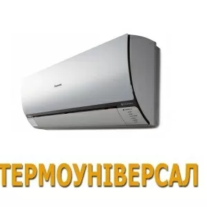 Кондиционер Panasonic  Deluxe CS - E 18 PKDW. Монтаж кондиционеров 