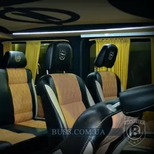Переоборудование микроавтобусов бусов,  салон в микроавтобус автобус