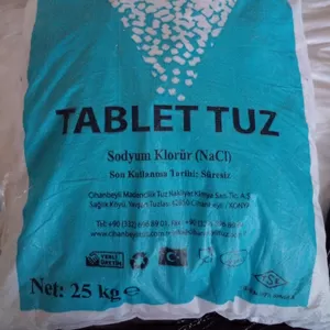 Сіль таблетована в мішках по 25кг  (виробництво Турція)