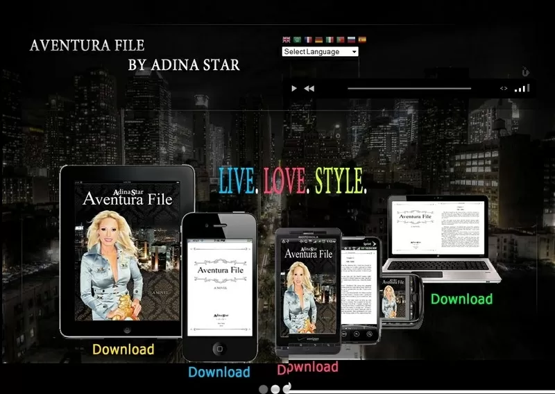 Книга Aventura File от известного дизайнера Adina Star,  Valentine's Da