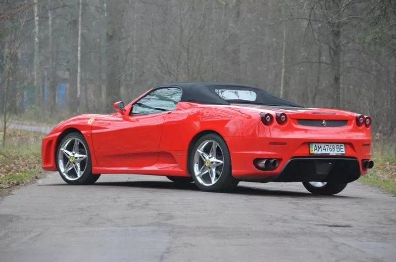 Прокат Ferrari F-430(кабриолет) в Житомире 2