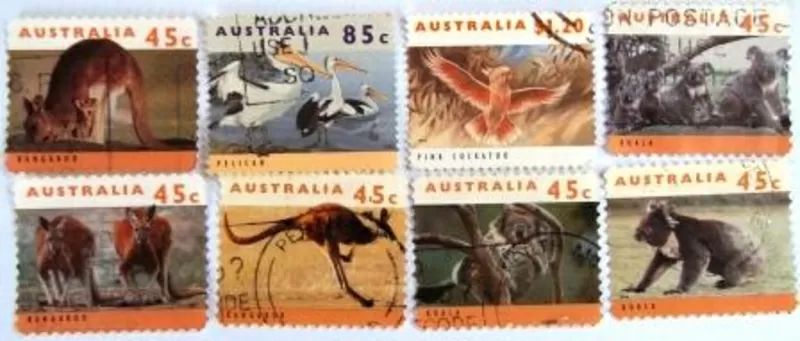 Почтовые марки Австралии 5
