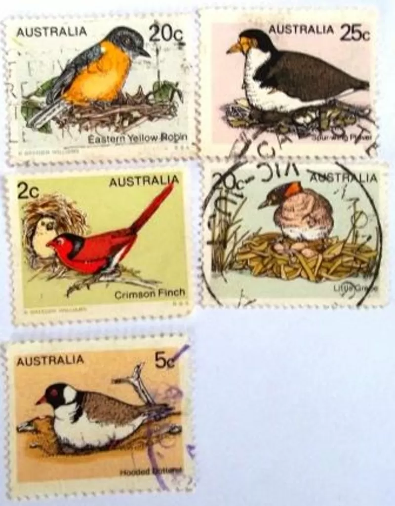 Почтовые марки Австралии 6