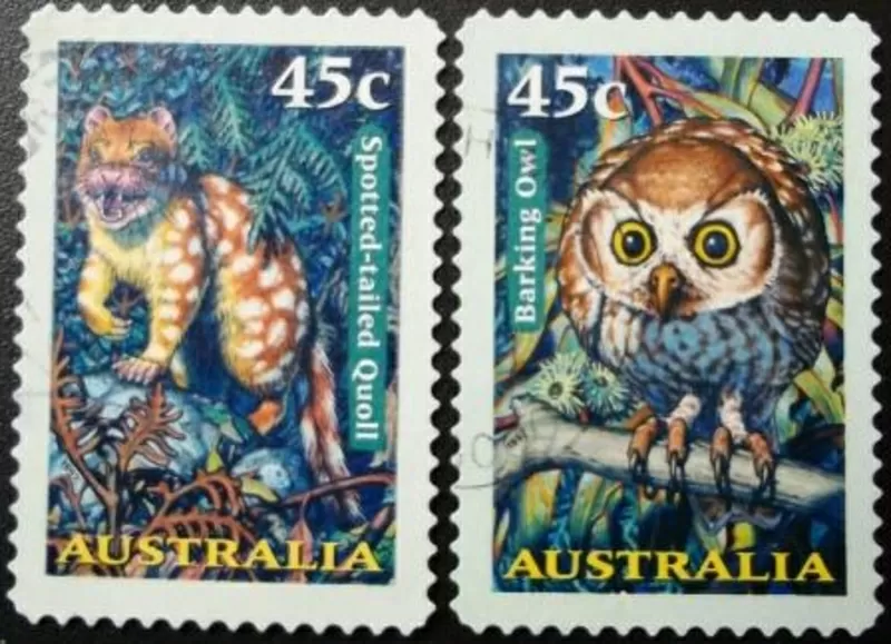 Почтовые марки Австралии 21