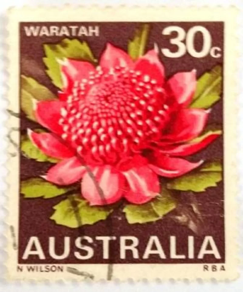 марки Австралии - флора