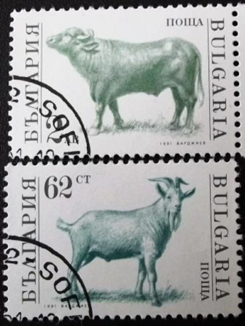 марки Болгарии - фауна 3