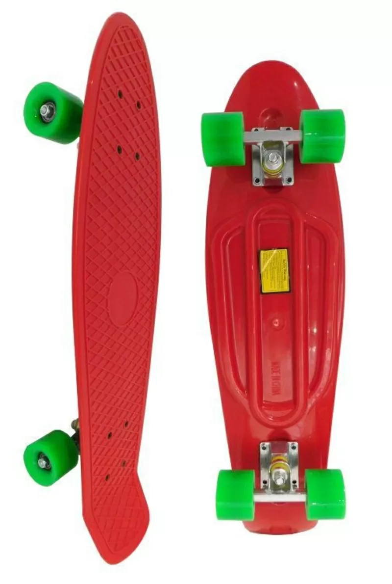 Скейт Penny Board красный