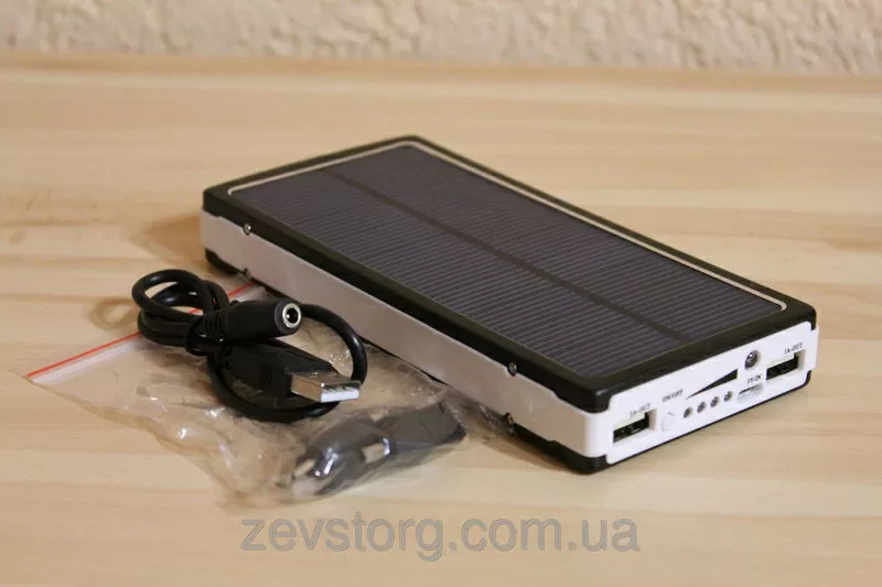 Солнечная зарядка PowerBank 25000mAh