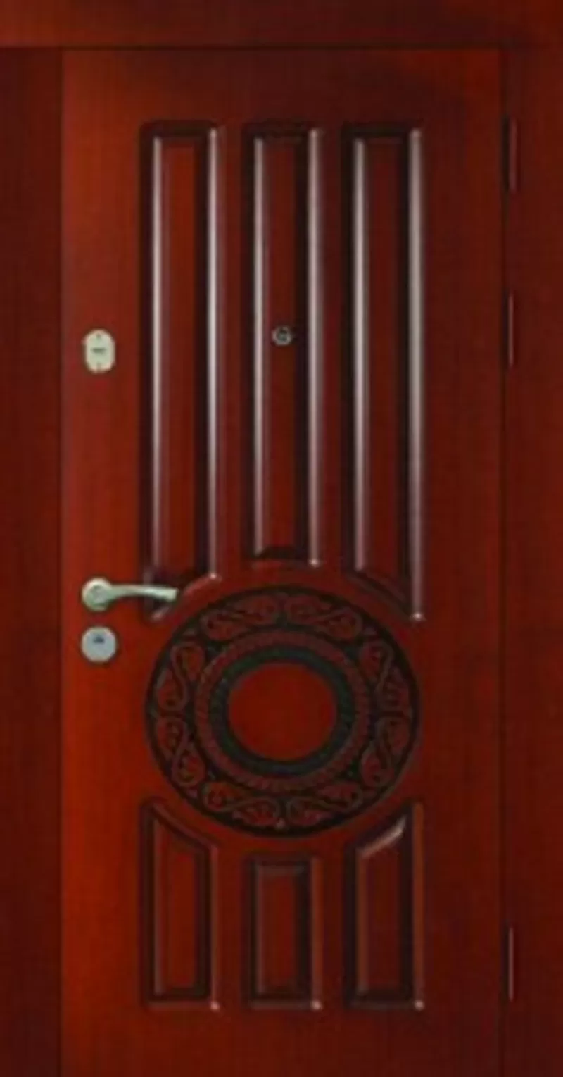Входные металлические двери с МДФ накладками(бронь). Более 50 моделей.