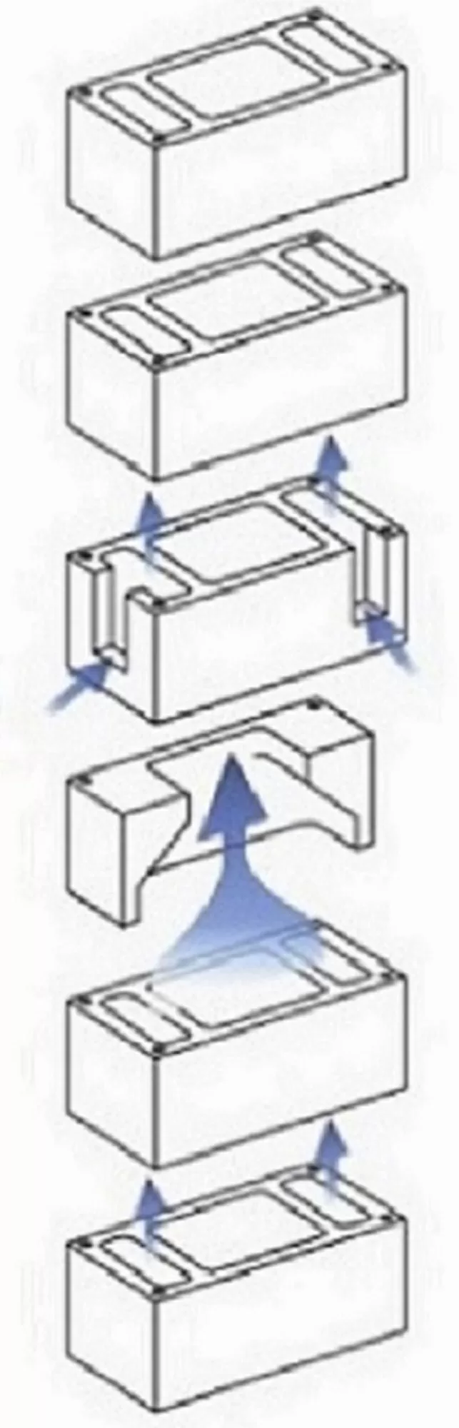 Вентиляційна система. Керамзитобетонні вентиляційні блоки. 