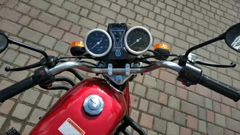 Купити мотоцикл Forte ALFA FT110-2 (червоний) 7